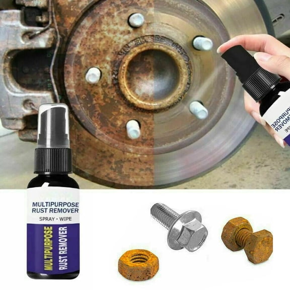 Car Rust Remover Potent 30ml Detailing Maintenance Multi-Purpose Supplies Paint Care Gadget Anti-Rust Metal Chrome Car Accessory