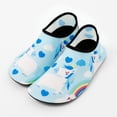 thumbnail image 5 of Kids Boys Girls Swim Water Shoes, Toddler Kids Swim Water Shoes Non-Slip Quick Dry Beach Shoes,Barefoot Sports Shoes Aqua Socks for Beach Outdoor Sports Cyan 30, 5 of 5