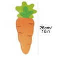 thumbnail image 2 of Easter Tableware Holders Carrot Holders Bags Sleeve Knife Forks Decoration Wedding Party, Carrot Holders Tableware Holders, Decorative Knife Fork Holders, for Spring Celebrations, Foldable, 2 of 9