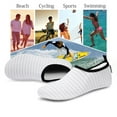 thumbnail image 7 of VIFUUR Water Sports Shoes Barefoot Quick-Dry Aqua Yoga Socks Slip-on for Men Women White, 11-12 Women/9.5-10.5 Men, 7 of 7