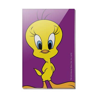 Looney Tunes Tweety Bird Magnet On Pink Flowers | 2.5" X 3.5" Fridge Magnet | Officially Licensed 2 thumbnail image