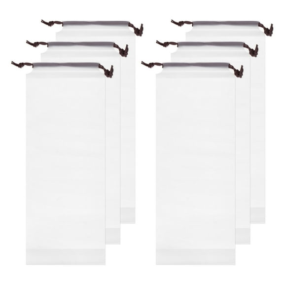 Uxcell 6pcs Umbrella Bags 13.0" x 5.1" Waterproof Umbrella Sleeves with Drawstring for Outdoor Carry Home Storage