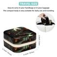 thumbnail image 5 of Halloween Cemetery Travel Portable Square Bracelet Holder Organizer Box with Necklace Holder - Jewelry Organizer for Girls and Women, 5 of 6