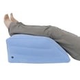 thumbnail image 2 of ObboMed HR-7740, New & Handy Valve, Inflatable Leg Rest Lifter Bed Wedge Cushion/Pillow, Velour Surface Finish for Post-Surgery, Pain Relief, Foot, Ankle Injury, for Sleeping, Travel Trip -23.5‚Äù-21", 2 of 6