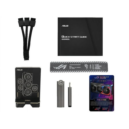 ASUS -  ROG Strix NVIDIA GeForce RTX 4070 Ti SUPER Overclock 16GB GDDR6X PCI Express 4.0 Graphics Card - Black