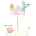 thumbnail image 2 of AURARMLET 2Ud Toppers Para Pasteles Con De Sirena Y Texto En, 2 of 7
