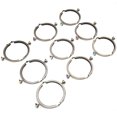 thumbnail image 2 of Purse Clasp Lock, 9Pcs Coin Purse Accessories Kiss Lock Frame Metal Embossing DIY Craft Accessories  for Evening Bags for Luggage for Dinner Bags for Handbags, 2 of 8