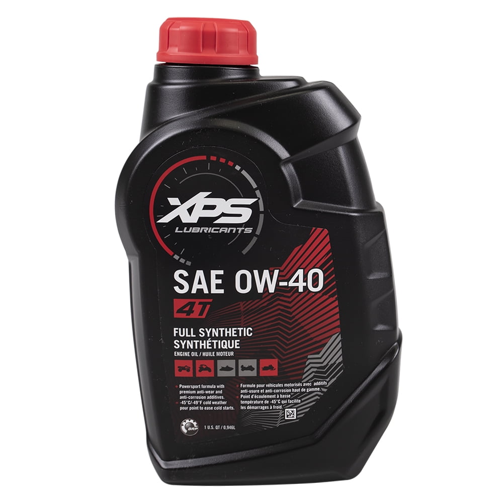 Ski-Doo 779139 Can-Am 1 Quart XPS 4-Stroke 0W-40 4T Full Synthetic Engine Oil OEM BRP