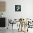 thumbnail image 3 of Stupell Industries Lemon Cluster on Blue Food & Beverage Painting Wrapped Canvas Art Print Wall Art, 17 x 17, 3 of 8