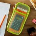 thumbnail image 4 of (2 pack) Pen + Gear Green Mesh Pencil Pouch, 4 of 9