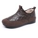 thumbnail image 3 of Xucatan Women's Puffy Low Booties, Slip On Winter Snow Boots with Fleece Lining & Memory Foam, Lightweight Warm Indoor Outdoor Shoes Gift, 3 of 7
