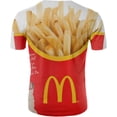 thumbnail image 2 of "Xishao Camiseta Funny Beer/French Fries/Hamburger 3D Print T Shirt Unisex Summer Fashion Casual Oversized T-Shirt Men Women Streetwear Tops" Xishao ropa, 2 of 2