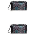 thumbnail image 4 of Yuarrent Bolsa de almacenamiento de hilo Hombro Bolsas de tejer de gran capacidad Cuadrado Multi-rejillas Bolsa de bordado de tela Oxford Azul 2piezas, 4 of 6