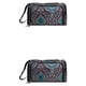 thumbnail image 4 of Inteprter Bolsa de almacenamiento de hilo Hombro Bolsa de gran capacidad Bolsas de tejer Multi-rejillas Bolsa de tela Oxford para hilo Lana Azul 2piezas, 4 of 6