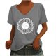 thumbnail image 1 of Camiseta sin mangas con cuello en V y estampado informal elegante para mujer OAVQHLG3B Store  lin121212, 1 of 5