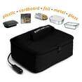 thumbnail image 4 of HotLogic Mini Portable Food Warmer for Home, Office, and Travel, Black, 4 of 7