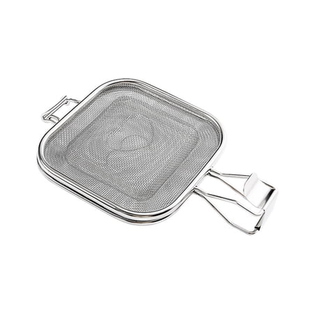 DISHAN Toasting Mesh Clip: Non-Stick  Evenly Heat  Large-capacity Grid Design  Fast Heating  Sandwich Making Tool for Breakfast  Food Grade  Kitchen Supplies