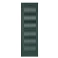 thumbnail image 1 of Perfect Shutters IL501555331 Premier Louver Exterior Decorative Shutter, Heritage Green - 15 x 55 in., 1 of 3