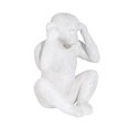 thumbnail image 3 of S/3 RESIN 10" MONKEY SEE NO/SAY NO/HEAR NO FIGURIN, 3 of 4
