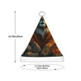 thumbnail image 3 of Yiaed Prairie Meditating Lion Print Hat,Santa Claus Hat For Xmas Party, Christmas Hat For Boys Girls Child Infant Holiday Hat, 3 of 6