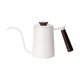 thumbnail image 1 of Hervidor de café de cuello de cisne, hervidor de café con vertido, cafetera portátil con , tetera para picnic al aire libre y interior Blanco, 1 of 9