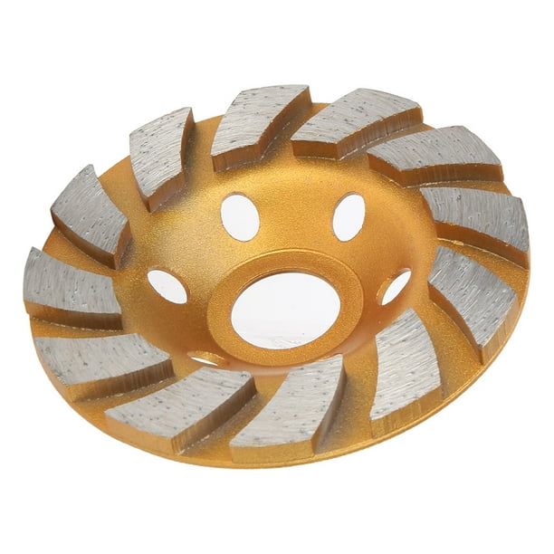 Disco de amolar de diamante de 4 100 mm con forma de cuenco para piedra, hormigón, granito, herramienta n.º 1