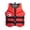 Red, variant on Koorium Life Jacket Swim Vest for Adult,Float Vest for Men Women Swimming Jacket with Reflective Strips Water Sport Jackets for Fishing, Kayaking, Canoeing, Paddleboarding