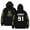 NB02534-Black, variant on Rapper Larry June Hoodies, streetwear, women's men's fashion pullovers, used to mark sportswear