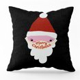 thumbnail image 1 of Funda de almohada de Navidad Máscara de Papá Noel Árbol de Navidad Copo de nieve Piel de melocotón Impreso Sofá Funda de almohada Wmkox8yii HFSH4116, 1 of 1