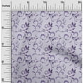 thumbnail image 2 of oneOone Cotton Cambric Pastel Purple Fabric Asian Pottery Floral Fabric For Sewing Printed Craft Fabric By The Yard 42 Inch Wide, 2 of 4