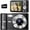 Black, variant on RUVINCE Kids FHD 1080P Digital Camera Autofocus 50MP with 16x Zoom Anti Shake Compact Camera for Children Teen Girl Boy with 32GB SD Card 2 Batteries