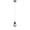 Polished Chrome, variant on ET2 Lighting E24351-81PC Chute 1-Light Pendant Polished Chrome