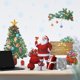 thumbnail image 1 of Adhesivo de pared de Navidad Adhesivos de pared de Papá Noel, decoración navide?a de árbol de Navidad para el hogar y la ventana, aprox. Banban 45 X 60 Cm ZefeiWu 8390614044104, 1 of 1