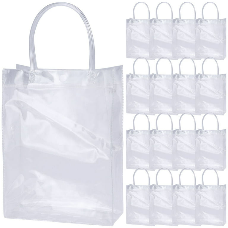 small clear gift bags