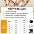thumbnail image 4 of Waterproof Dog Shoes for Small Dogs, Puppy Booties with Reflective Straps, Anti-Slip Dogs Boots for Hot Pavement Boots, Dog Paw Protector Shoes for Indoor Hardfloors and Snowy Day (Black, 2), 4 of 7