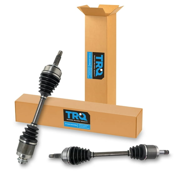 TRQ Front CV Axle Shaft Assembly Driver Passenger Pair Set 2pc New for Acura TSX CSA72936
