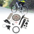 thumbnail image 3 of Grupo de Manivela de Metal Con Cadena de Bicicleta Ligera de 8 Velocidades Con Volante Sensible de 46 DIENTES para Bicicletas de Carretera y de Montaña, 3 of 7