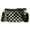 Black, variant on 2 Pcs Checkered Crossbody Bags for Women Bum Bag Checkered Cross Body Sling Backpack Hobo Satchels Shoulder Wallet Purses