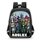 thumbnail image 1 of Roblox-mochila escolar con cremallera para hombre y mujer, bolso de moda para estudiantes de primaria y secundaria, 1 of 3