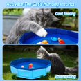 thumbnail image 4 of Juguete de piscina para gatos Eelexa portátil con 6 juguetes acuáticos en forma de pez, 4 of 8