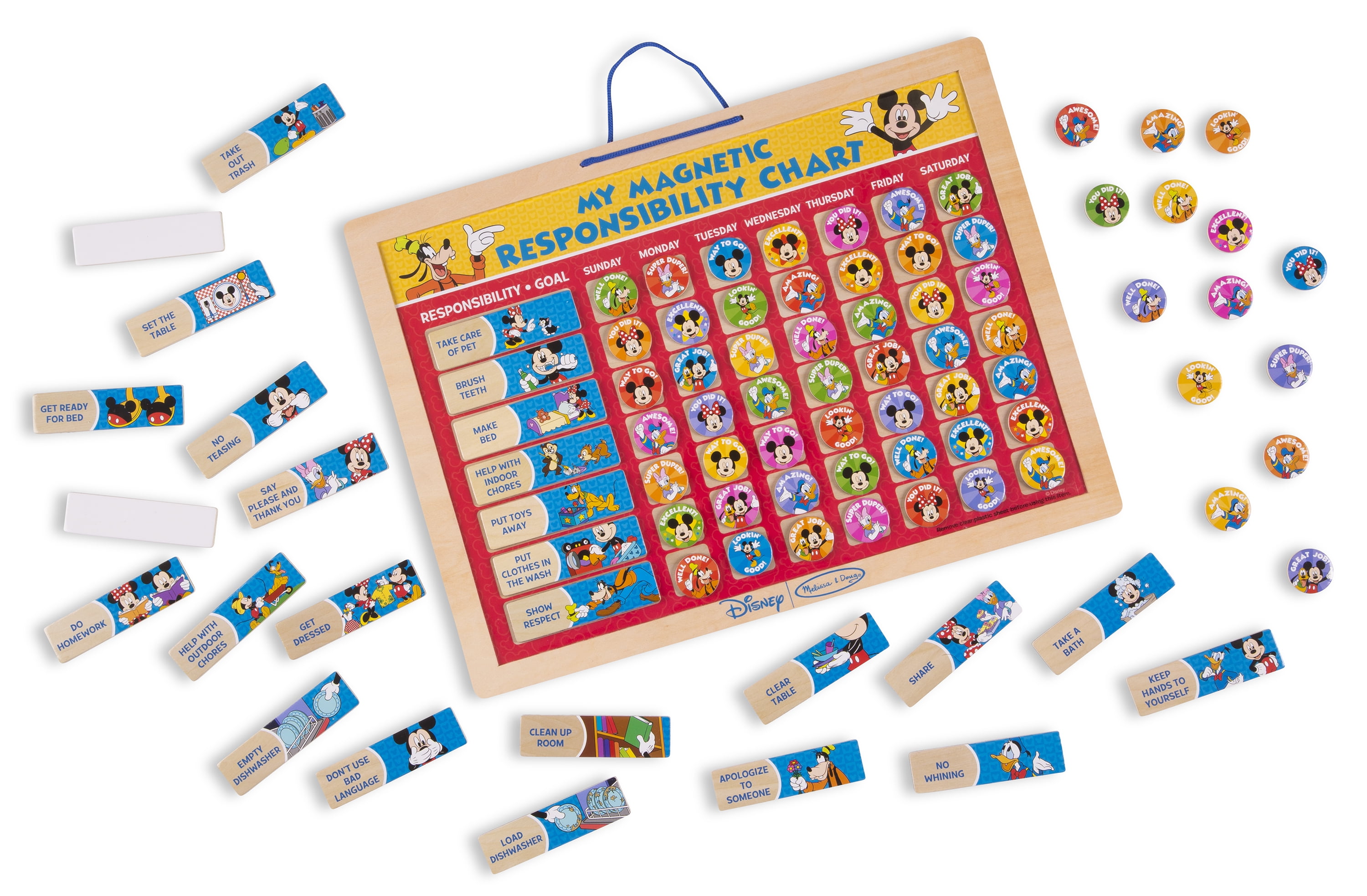 melissa and doug responsibility chart replacement magnets