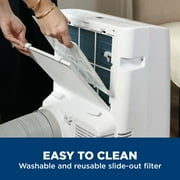 GE 8500 BTU 3-in-1 Portable Air Conditioner for 350 Sq ft Rooms with Included Remote