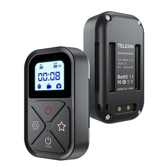 Wifi Wireless Bluetooth Remote Control For Gopro Hero 11 10 9 8 Max Smartphone With Shortcut Key Led Screen Display
