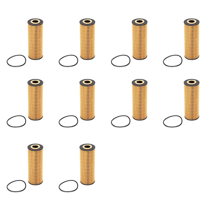 10X 1041800109 Engine Oil Filter Kit for W124 W129 W140 R170 W202