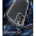 thumbnail image 4 of LeYi for Samsung Galaxy A13/ A32/ A23 5G 4G Case, Samsung A04S Case with 2 Pack Tempered Glass Screen Protectors, Heavy Duty Hard PC Textured Back Case for Samsung A13 5G 4G/ A32/ A23/ A04S, Gray, 4 of 7