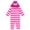 Pink, variant on Disney Alice in Wonderland Cheshire Cat Toddler Boys Zip Up Coverall Tail Pink 3T