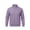 Pink, variant on Full Zip Sports Men's Jacket Solid Color Stand Collar Long Sleeve T-Shirt Casual Outerwear Lightweight Loose Fit Top For Daily Activities
