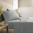 thumbnail image 2 of Wamsutta 1846 400 Thread Count Gray Flannel Egyptian Giza Cotton Percale Pillow Cases, Queen (2 Count), 2 of 6