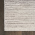 thumbnail image 5 of Nourison Washable Essentials Modern Ivory Mocha 2' x 6' Area Rug (2x6), 5 of 8