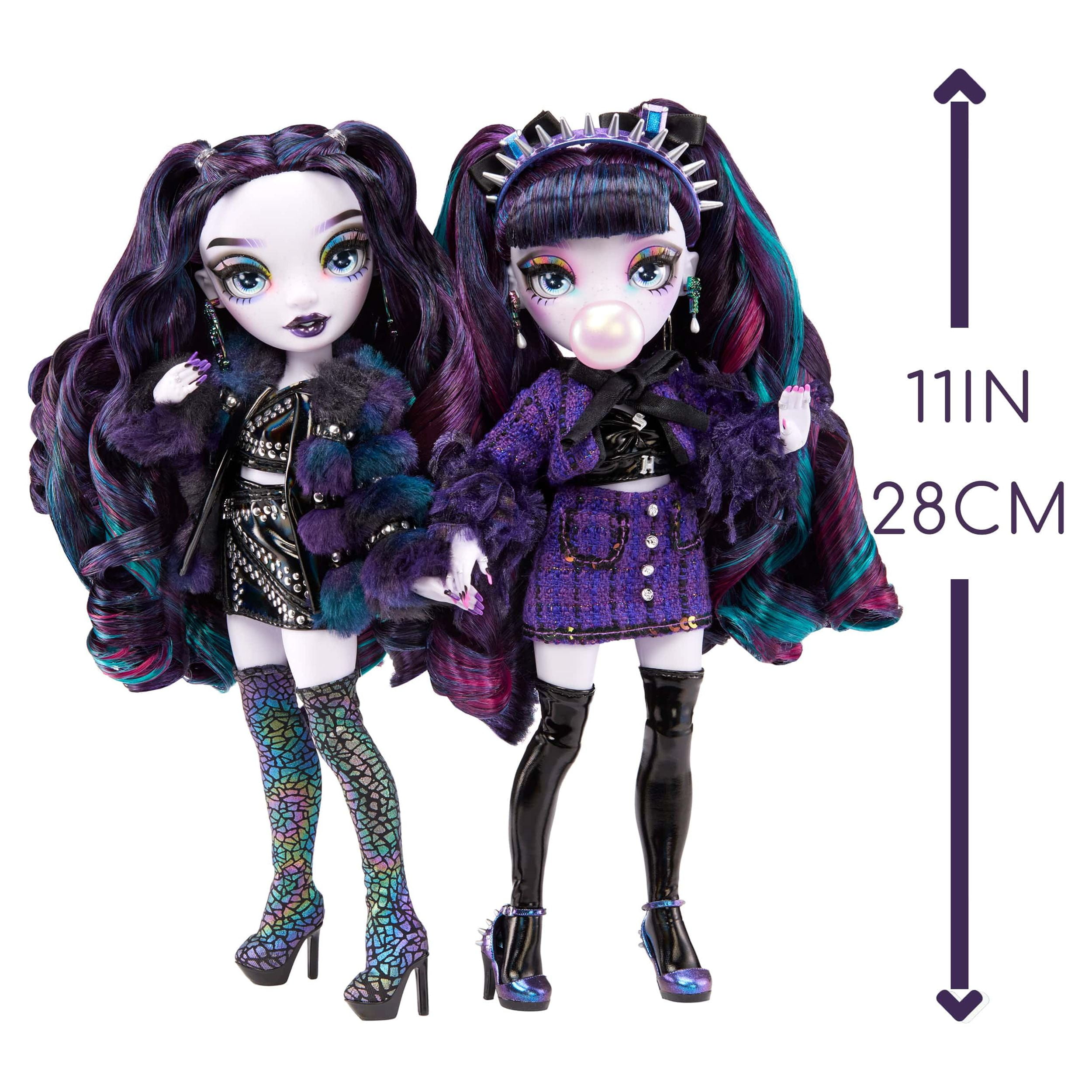 Shadow High Special Edition Twins- 2-Pack Fashion Doll. Purple and